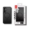 Crong Hybrid Matte Magnetic MagSafe dėklas Samsung Galaxy S26+ — TPU + PC, juoda