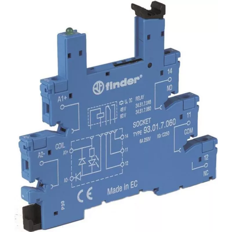 screw socket Blue 93.01.0.024 (93010024)
