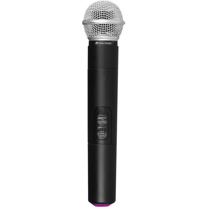 Belaidis rankinis mikrofonas Omnitronic UHF-E Series 531.9 MHz