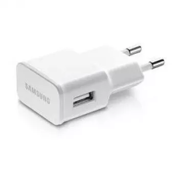 USB tinklo adapteris Samsung EP-TA50EWE 1550 mA baltas – USB maitinimo adapteris, 1550 mA išvestis