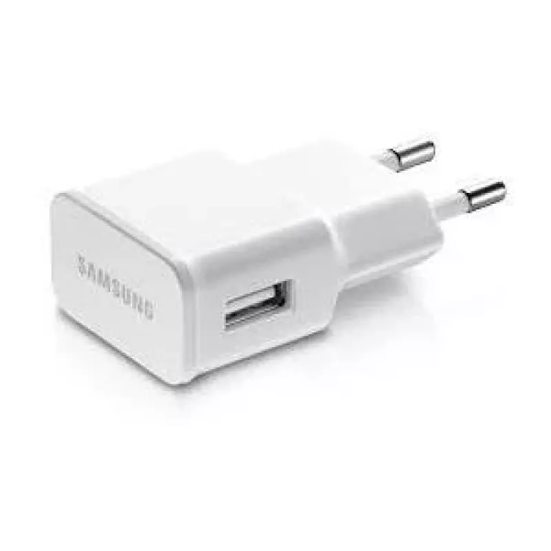 USB tinklo adapteris Samsung EP-TA50EWE 1550 mA baltas – USB maitinimo adapteris, 1550 mA išvestis