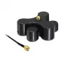 Montavimo rinkinys DeLOCK 88439 juodas ABS sintetika