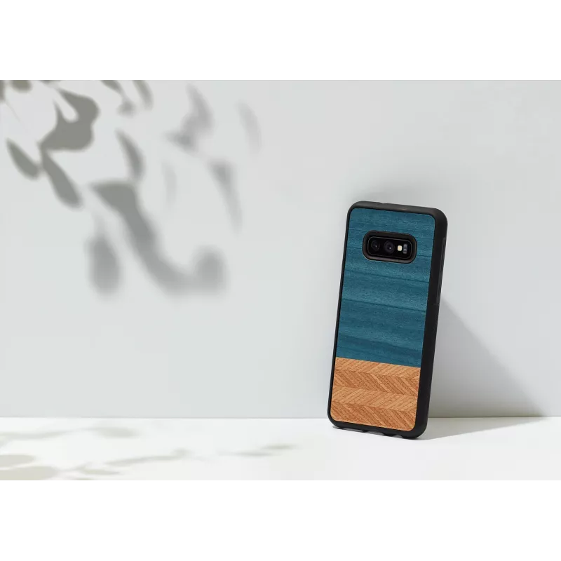 man and wood išmaniojo telefono dėklas Galaxy S10e — Denim Juoda apsauginis įdėklas