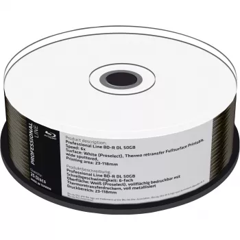 BD-R DL MediaRange 50GB 25 vnt.
