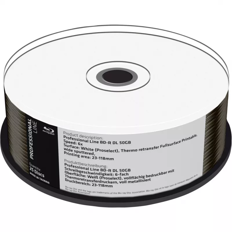 BD-R DL MediaRange 50GB 25 vnt.