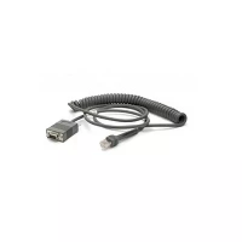 Zebra CBA-R71-C09ZAR serijinis laidas juodas 2,8 m RS232 DB9