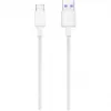 Huawei - AP71 / HL-1289 - Greito įkrovimo laidas / duomenų laidas Type-C – baltas BULK