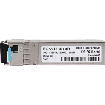 SFP+ siųstuvas-imtuvas CBO SFP-10G-BX-D 10G 1310 nm vienmodis dvipusis
