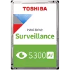 HDD vaizdo stebėjimo TOSHIBA S300 AI 8TB CMR, 3,5'', 512MB, 7200RPM, SATA, 64 kameros, 24/7, TBW: 550