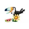 Konstravimo žaislas LEGO Creator 3 viename – laukiniai gyvūnai: atogrąžų tukano rinkinys 31173