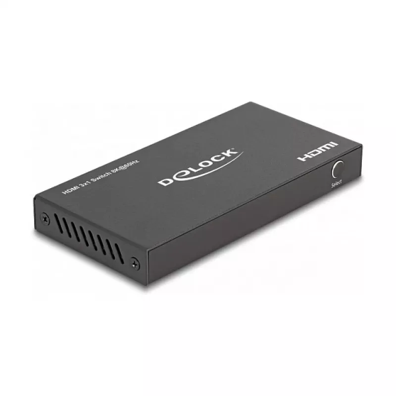DeLOCK HDMI jungiklis 3 x HDMI į 1 x HDMI išėjimas 8K 60 Hz