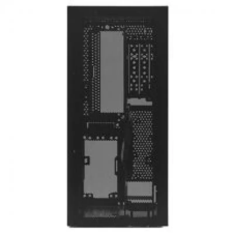 SSUPD Meshroom S V2 Mini PC korpusas, ATX, tinklelis, juodas