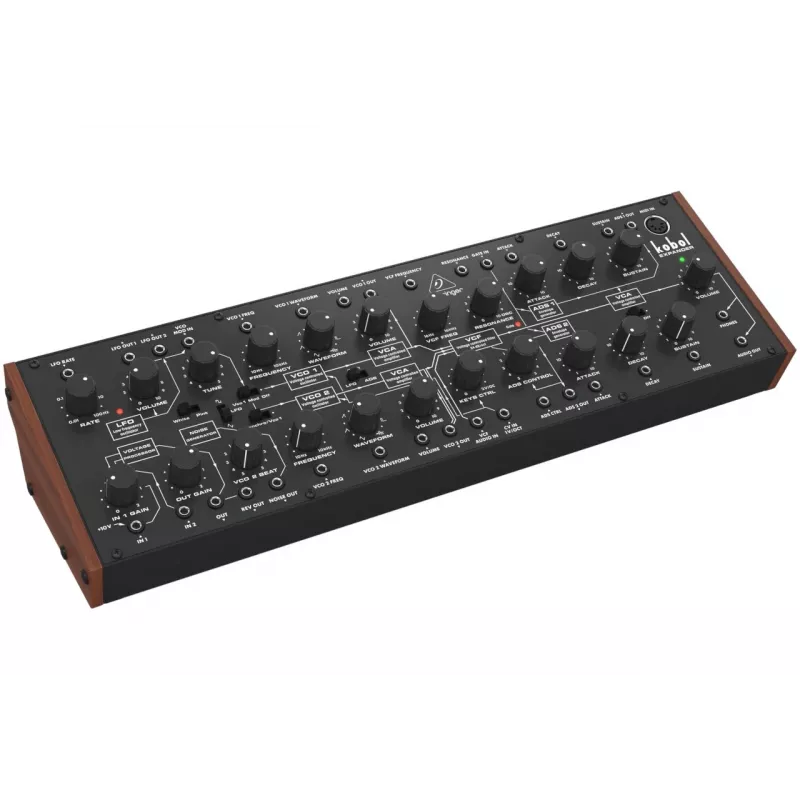 Analoginis sintezatorius Behringer KOBOL Expander modulis — į stovą montuojamas išplėtimo modulis