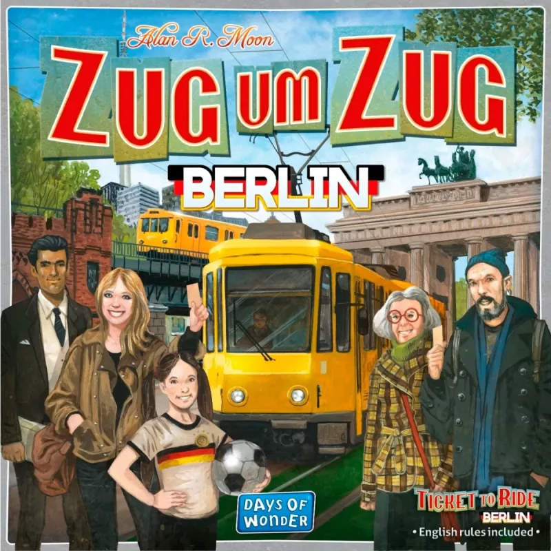 Zug um Zug: Berlin, stalo žaidimas