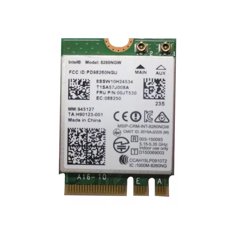 Tinklo adapteris - - M.2 kortelė - 802.11ac