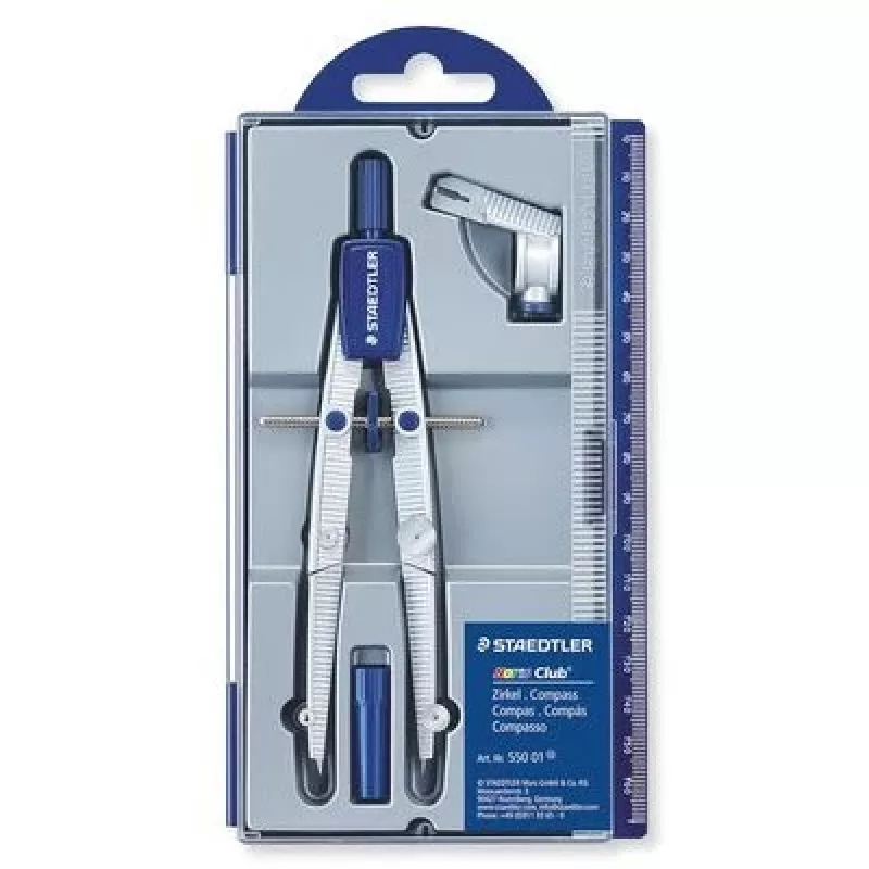Staedtler 550 01 lankstinis skriestuvas, mėlynas, sidabrinis