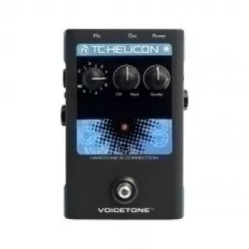 Vokalinis procesorius TC‑Helicon VoiceTone C1 su reverb ir harmonijų efektais
