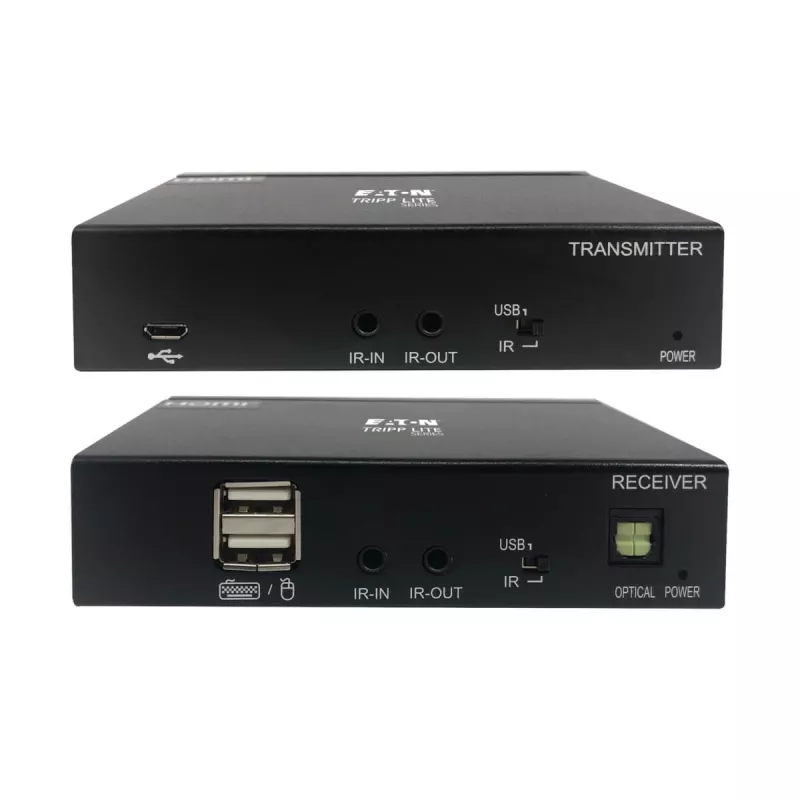 Eaton Tripp Lite Series USB-C į HDMI per Cat6 prailgintuvo rinkinys su KVM palaikymu, 4K 60Hz, 4:4:4, siųstuvas/imtuvas, USB, PoC, HDCP 2.2, iki 230 pėdų, TAA – vaizdo plėtra