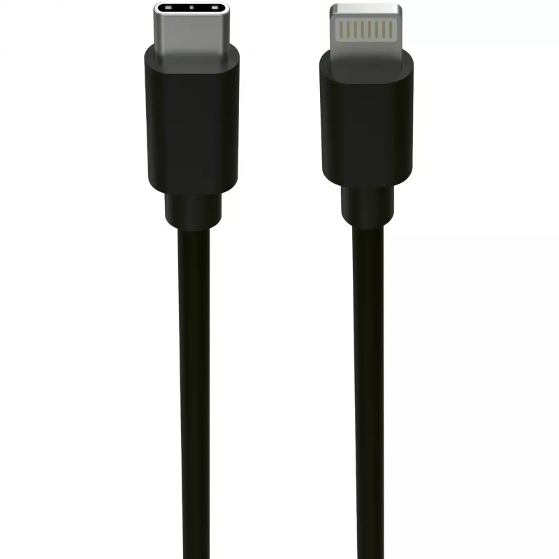 Mobiliojo telefono laidas Ansmann 1700-0106 Juodas USB C Lightning 0,12 m