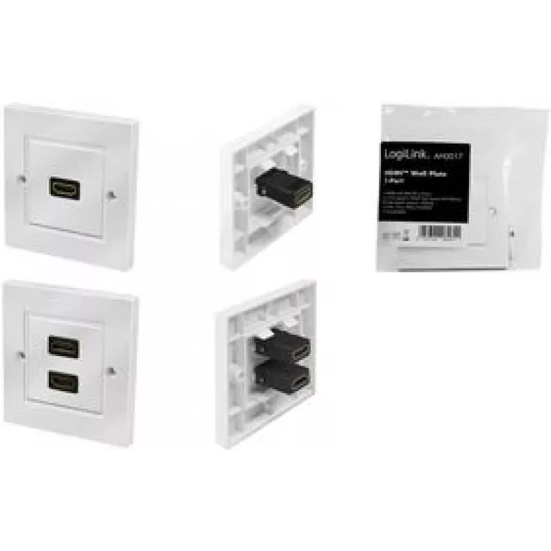 HDMI sieninis lizdas LogiLink AH0018