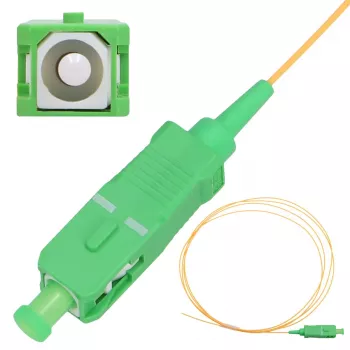 Pigtail Extralink SC/APC vienmodis G.657.A1 900µm FTTH 3 m