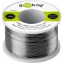 Litavimo viela GOOBAY bešvinė 0,56 mm 100 g – su fliuso šerdimi, Sn lydinys