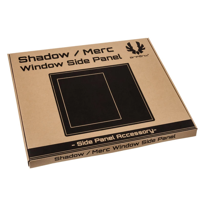 Šoninis dangtis BitFenix BFC-SDO-150-KKWA-RP Shadow serijai, juodas