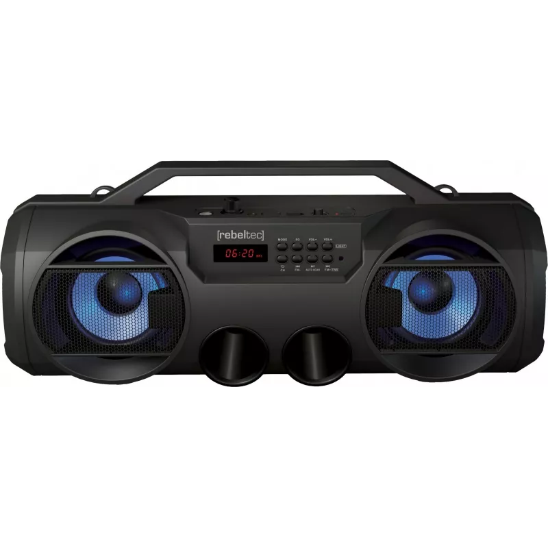Nešiojamas garsiakalbis Rebeltec SoundBox 440, juodas