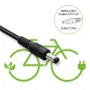 Įkroviklis QOLTEC 36V–42V 4A elektriniam dviračiui, DC kištukas 5.5×2.1 mm