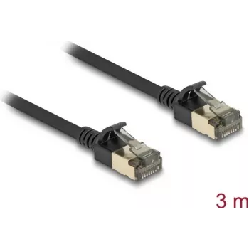 Tinklo kabelis DeLOCK RJ45 Cat.8.1 3 m juodas