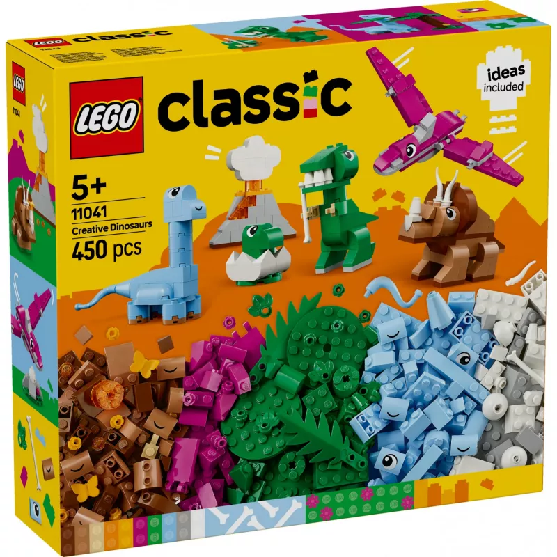 LEGO CLASSIC 11041 Kūrybingi dinozaurai