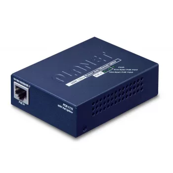 Planet POE-171S - Vieno prievado Ultra PoE skirstytuvas - 10/100/1000 - (12V/19V/24V) (POE-171S)