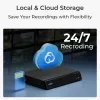 Vidinė IP apsaugos kamera Reolink E serijos E330 — 4 MP, 4 mm objektyvas, 84°×45° matymo laukas, 2,4/5 GHz Wi‑Fi, dvipusis garsas, žmonių/gyvūnų aptikimas