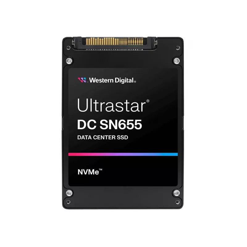 Western Digital Ultrastar DC SN655 and3 3.84 TB PCI Express 4.0 TLC 3D NAND NVMe SE (0TS2458)