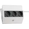 Brennenstuhl 1150070, 3 m, 3 kintamosios srovės išėjimai, vidaus, IP20, antracito, Balta, 16 A