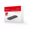 Gembird EE2280-U3C-01 išorinio disko dėklas SSD dėklas Juodas M.2