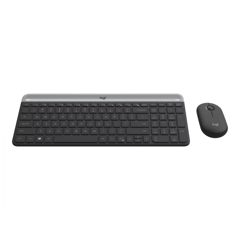 Klaviatūros ir pelės rinkinys Logitech MK470 plonas Combo