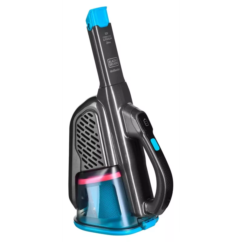 Black & Decker BHHV320J rankinis dulkių siurblys Mėlyna, Titanium, be maišelio