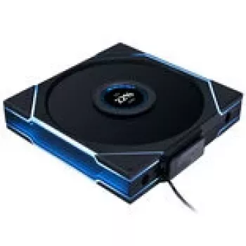 Korpuso ventiliatorius Lian Li UNI FAN TL LCD Wireless 140mm ARGB PWM Reverse Blade