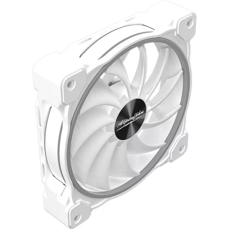ALPENFÖHN Wing Boost 3 ARGB 120 mm ventiliatorių 3 vnt. rinkinys, baltas