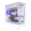 Korpusas Montech KING 45 PRO (W) — baltas Micro ATX / Mini-ITX midi bokštas