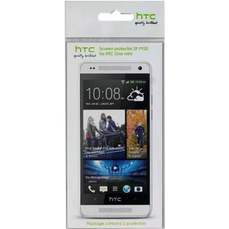 Mobiliojo telefono ekrano apsauga HTC SP P940 atspari įbrėžimams skaidri