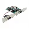 DeLOCK PCI Express x1 kortelė su 2 nuosekliaisiais RS-232 prievadais