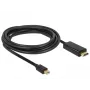 Vaizdo kabelio adapteris DeLOCK 83699 Mini DisplayPort į HDMI 2 m juodas