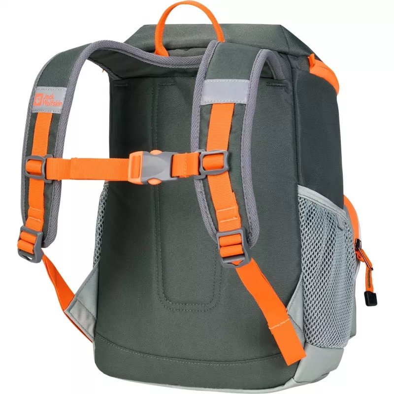 Jack Wolfskin Erlebnis Pack kuprinė - žalia / oranžinė, 11 L