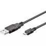 LogiLink USB 2.0 jungiamasis laidas, 1,8 m, juodas USB-A kištukas - USB-B mikro kištukas, atitinkantis USB 2.0 (CU0034)