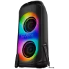 Garsiakalbis SVEN PS-1050, juoda (200W, TWS, Bluetooth, FM, USB, microSD, LED ekranas, 7200mAh)