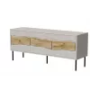 Cama INSERTO 3D TV spintelė 143.5x40x61.5 kašmyro + LED
