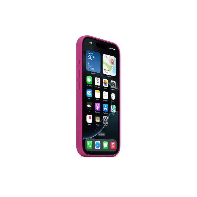 Silikoninis dėklas, skirtas Apple iPhone 16 Pro su MagSafe