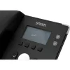 snom D120 - VoIP telefonas - trijų krypčių skambučiai - SIP - 2 laidai - juoda (4361)
